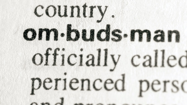 Definition of word ombudsman in dictionary