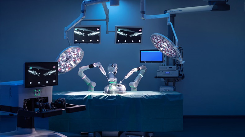 CMR Surgical’s Versius robot 
