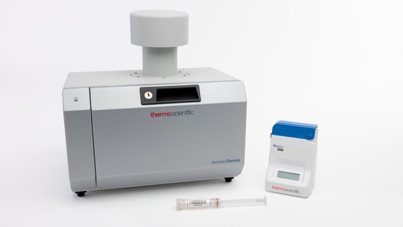 Thermo Fisher's Renvo Rapid PCR Test can test for the SARS-CoV-2 virus in surrounding air give and results in 30 minutes