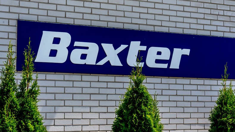 A sign that says Baxter.