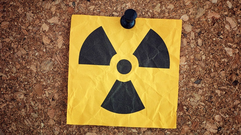 The symbol for radiation.