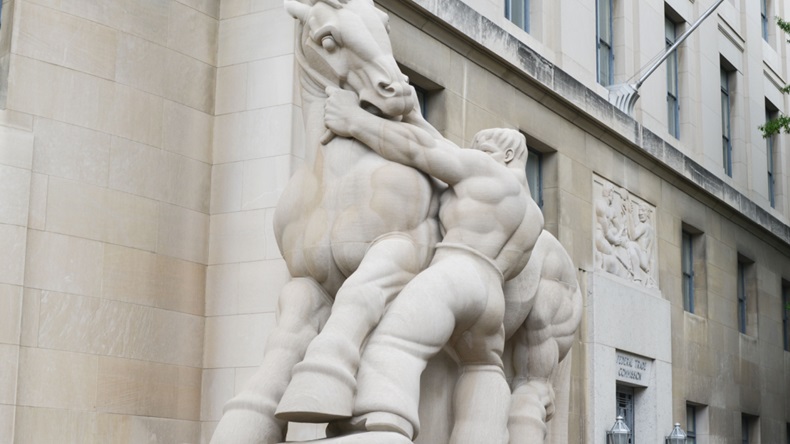 FTC building statue