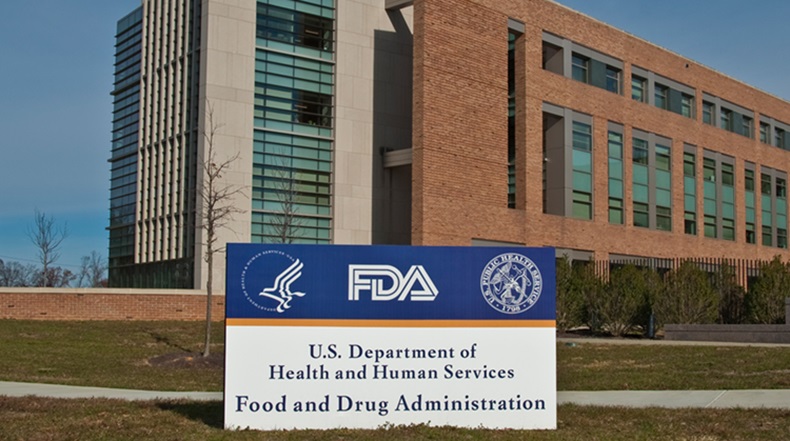 FDA building with sign