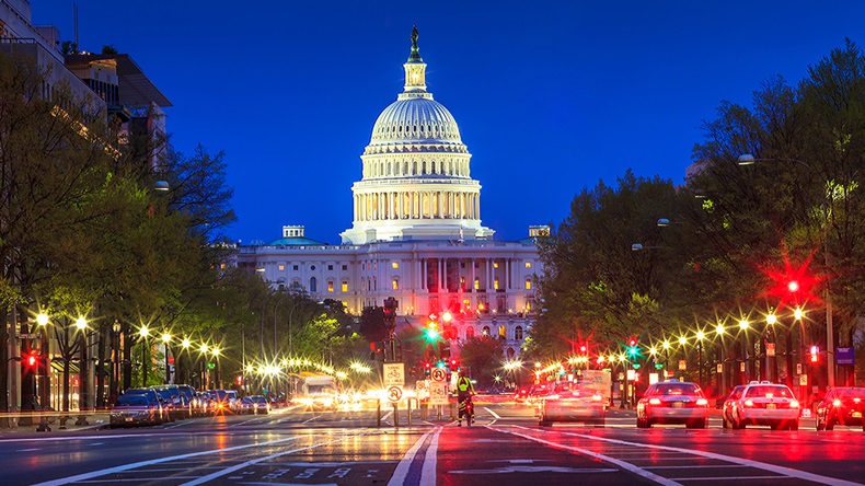 US Capitol building, Washington DC (f11photo/Shutterstock.com)